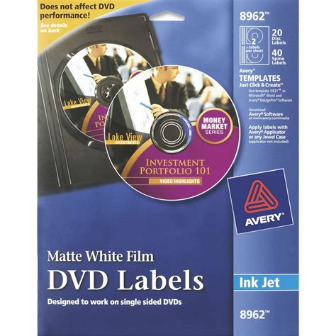 Avery Labels for DVDs