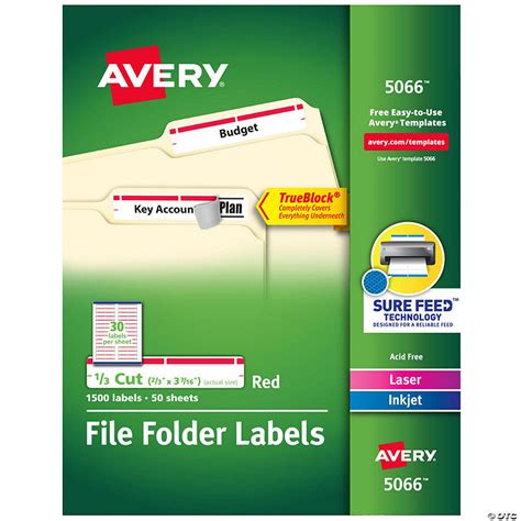 Avery Labels for Office Use