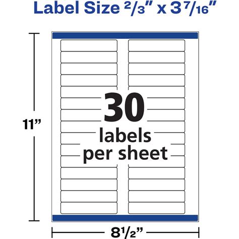 Avery Labels for Storage