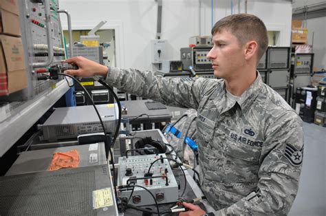 Avionics Technician Testing Systems