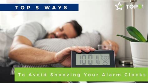 Avoid Snoozing