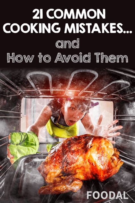 Avoiding common cooking mistakes