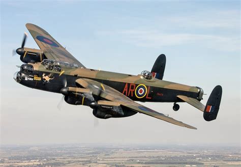 Avro Lancaster in flight