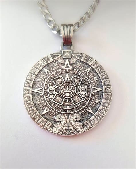 Aztec Calendar Pendant Meaning