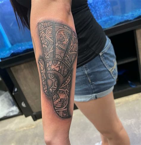 Aztec Tattoo Placement