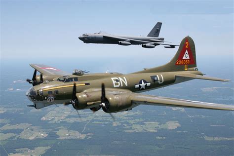 B-17 Flying Fortress on a mission