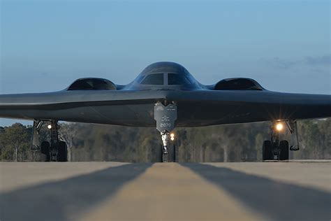 B-2 Spirit on the ground