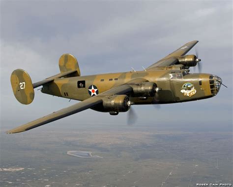 B-24 Liberator on a mission