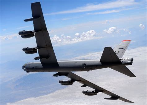 B-52 Bomber with Cruise Missile