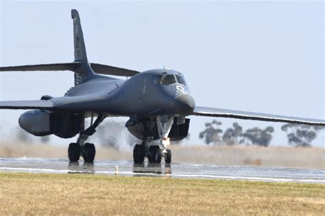 B-1B Lancer Bomber on the Ground