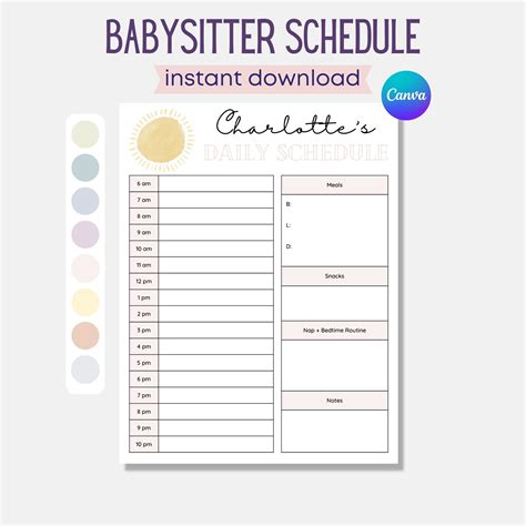 Babysitter calendar sharing app benefits