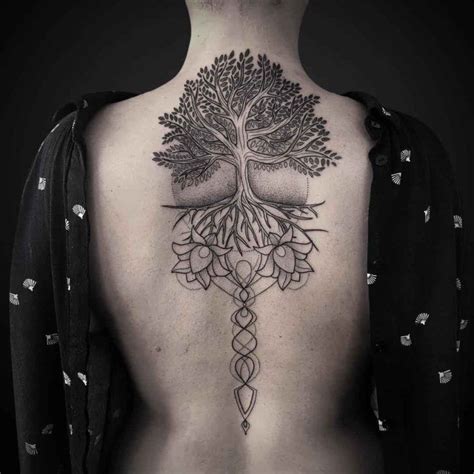 Inspirational back tattoo designs