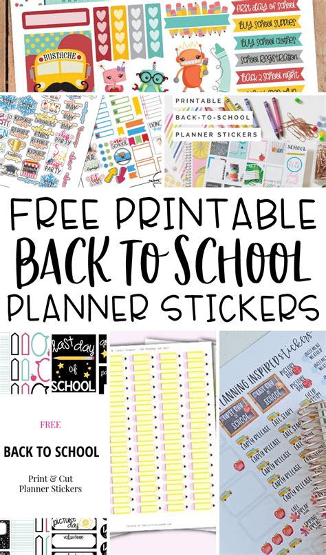 Back to school planner