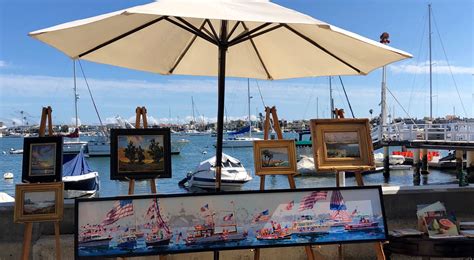 Balboa Island Art Walk Paintings