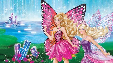 Barbie butterfly coloring page