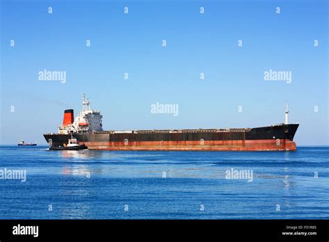 The barge at sea