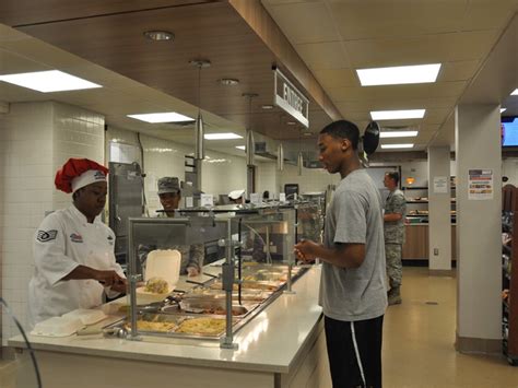 Dining facilities at Barksdale AFB