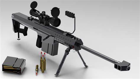 Barrett 50 Cal Sniper Rifle Image 2