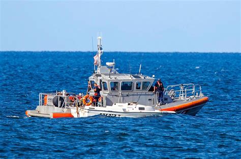 Patrulla fronteriza en la Base de la Marina de la Guardia Costera de Lukeville