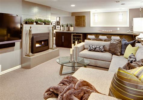 Basement apartment interior design