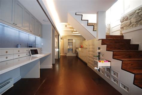 Basement apartment storage solutions