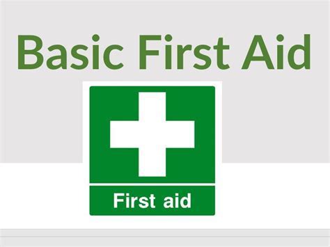 Basic First Aid for BCT