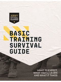 Basic Training Survival