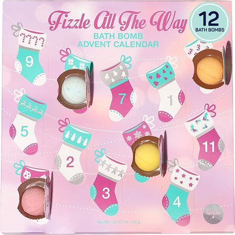 Bath bomb advent calendar 1