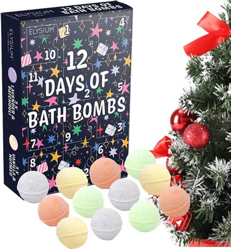 Bath bomb advent calendar 2