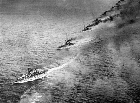 British Grand Fleet at sea