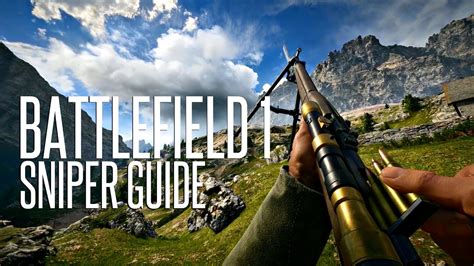 Battlefield 1 Sniper Rifle Attachments