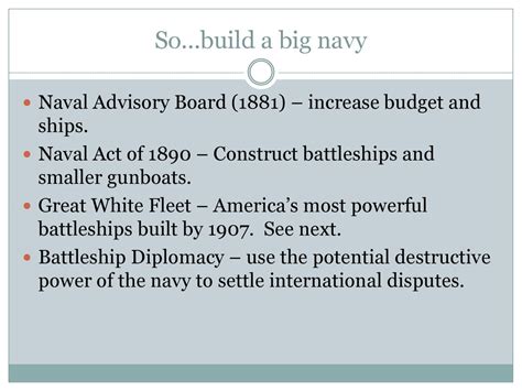 Battleship Budgetary Implications