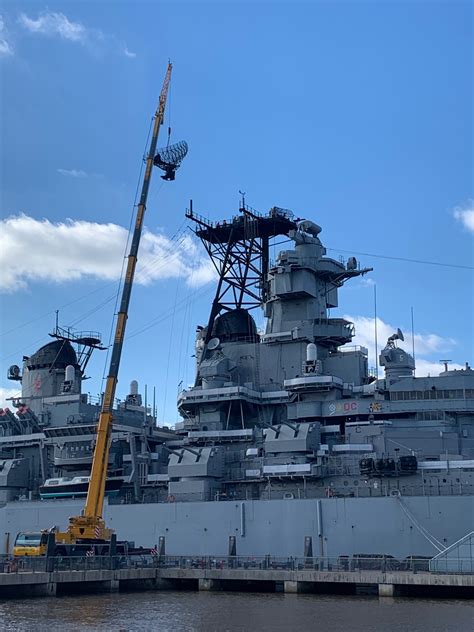 Battleship New Jersey Radar