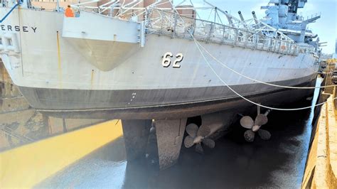 Battleship Nj Dry Dock Restoration