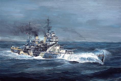 Battleship Painting