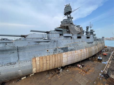 Battleship Texas Deck