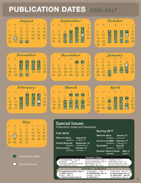 Baylor Academic Dates Image 3