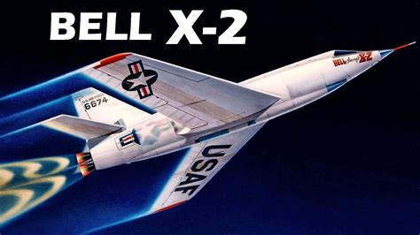 An image of the Bell X-2 in flight