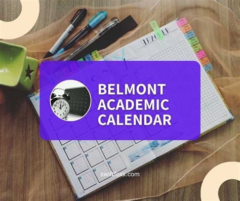 Setting Goals with Belmont Calendar