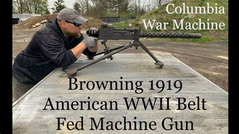 Belt-fed machine gun history