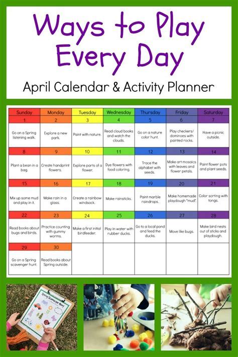 Benefits of April Calendar