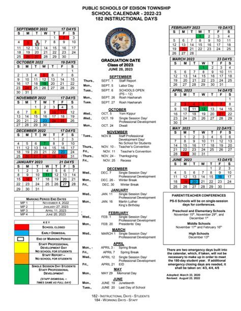 Benefits of the Hillsborough County Schools Calendar