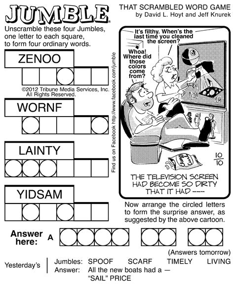 Benefits of Jumble Puzzles