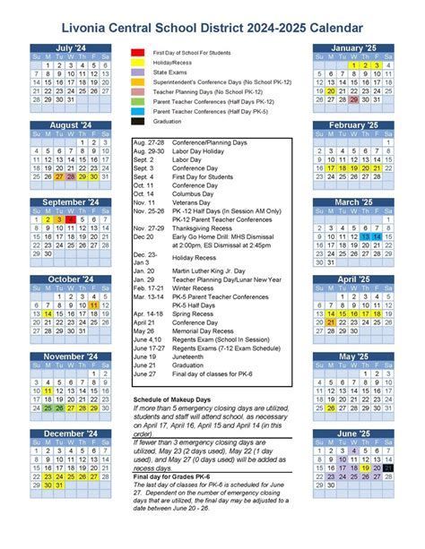 Benefits of Livonia Public Schools Calendar