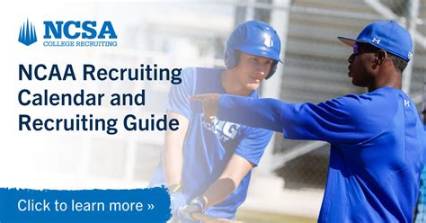 Benefits of Understanding the NCAA Recruiting Calendar