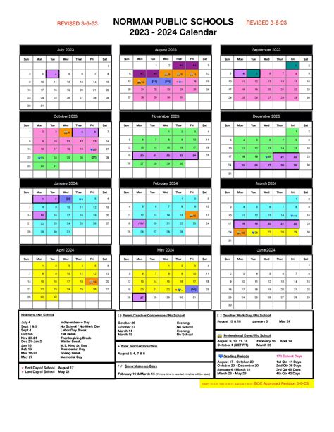 Benefits of Norman Public Schools Calendar