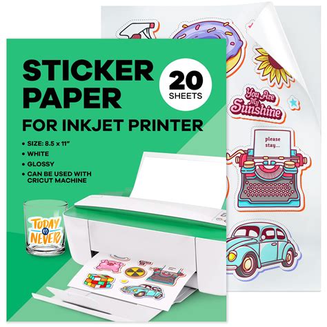 Benefits of Printable Sticker Paper Sheets