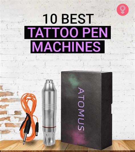 Benefits of Tattoo Pen Machine Kits