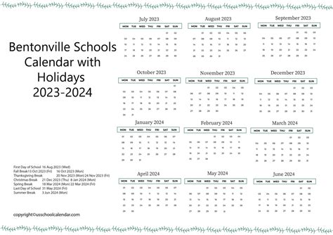 Tips for Making the Most of the Bentonville Schools Calendar