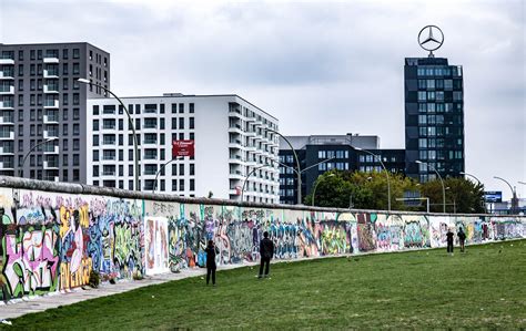 A photo of the Berlin Wall